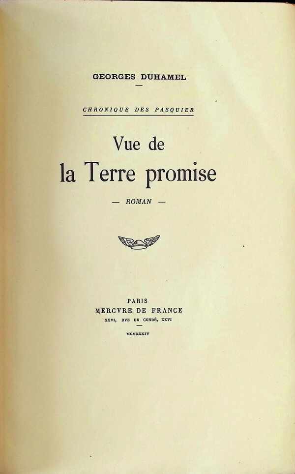 Vue de la Terre promise