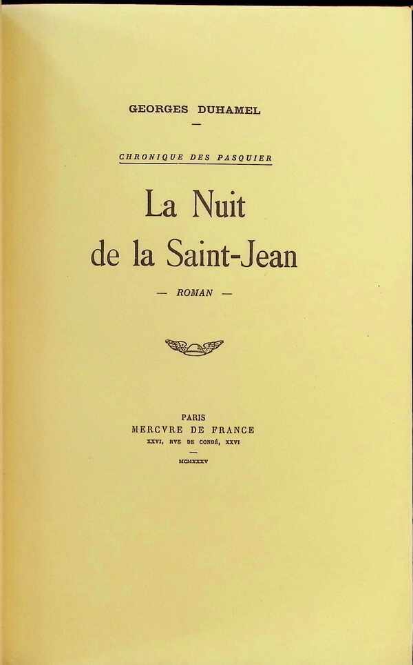 La nuit de la Saint-Jean