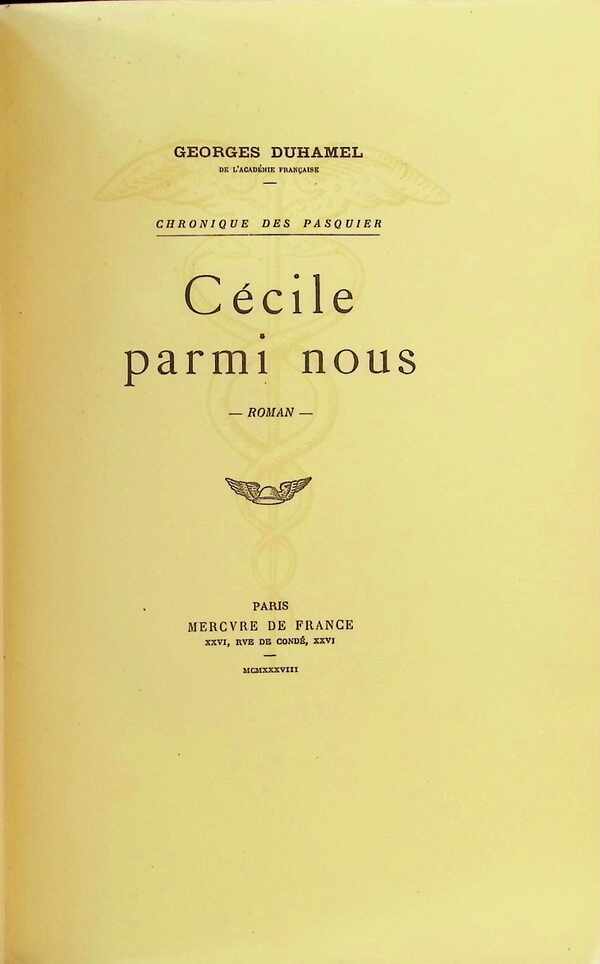 Cécile parmi nous
