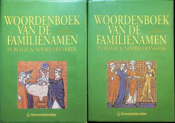 Woordenboek van de familienamen in België en Noord-Frankrijk 